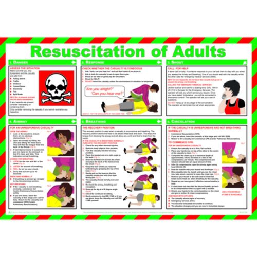 Resuscitation Of Adults Poster (POS13219)